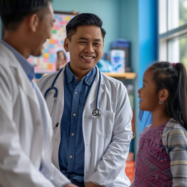 man-working-as-paediatrician